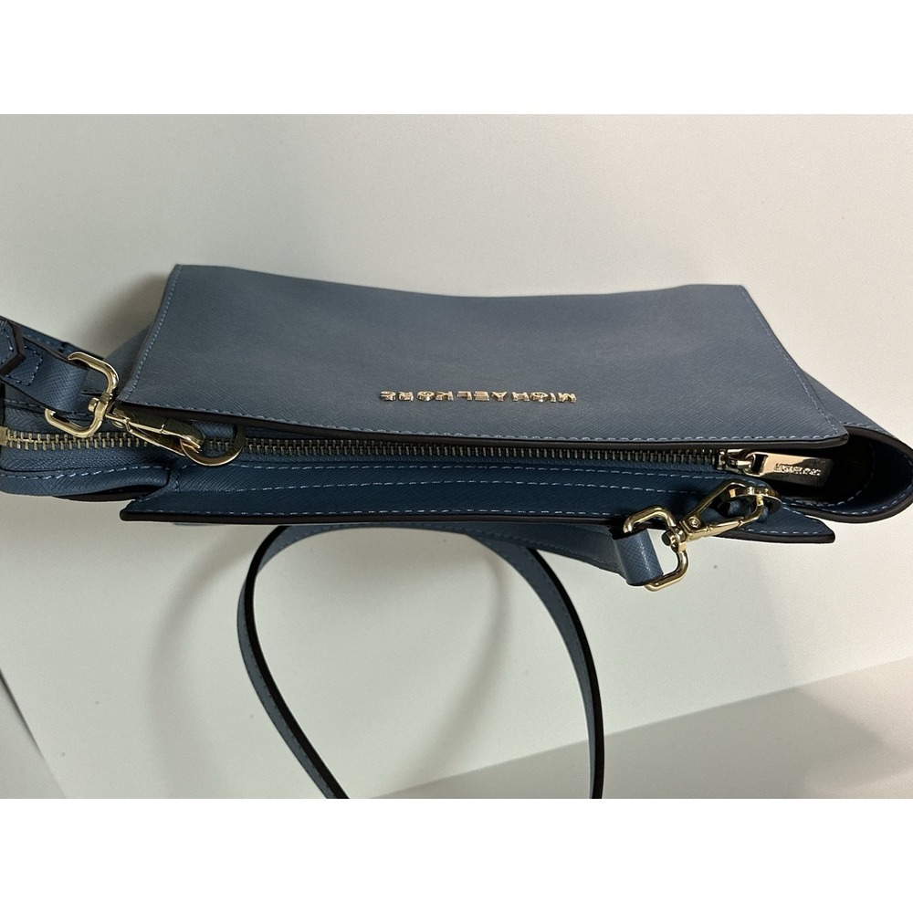 Michael Kors, Selma Medium Saffiano Leather Crossbody Bag - Stylish & Timeless, - Picture 5 of 5